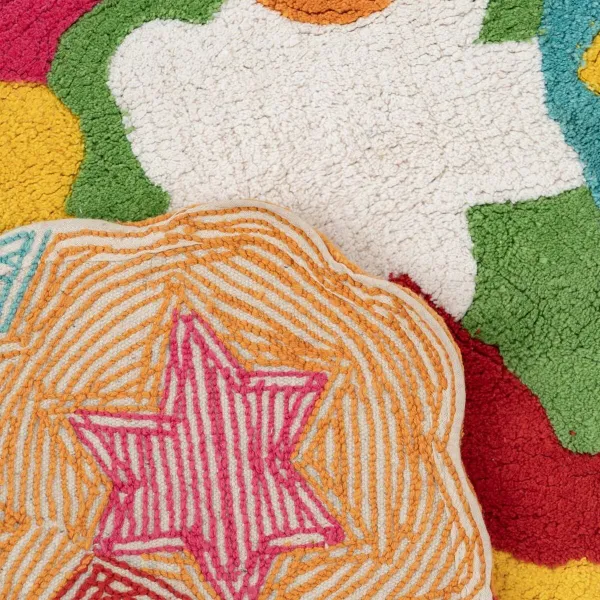 Playmat 100% cotton 100 cm 100 x 100 x 1 cm