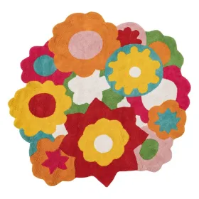 Leikkimatto 100% puuvillaa 150 cm 150 x 150 x 1 cm