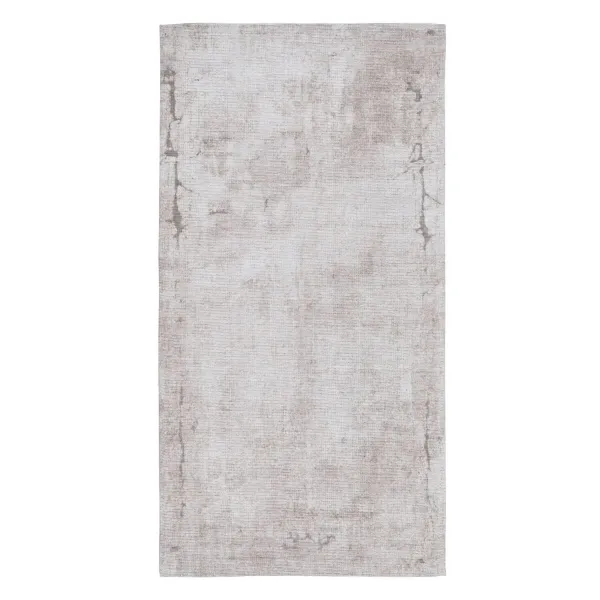 Kilimas 80 x 150 cm Poliesteris Medvilnė Rusva