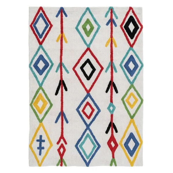 Spēļu Paklājs 100% kokvilnas 160 x 120 cm 160 x 120 x 1 cm