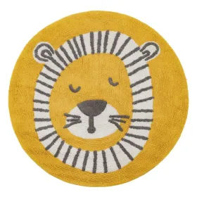 Playmat 100% cotton Lion 100 cm 100 x 100 x 1 cm