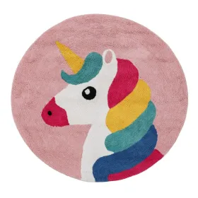 Playmat 100% cotton Unicorn 100 cm 100 x 100 x 1 cm