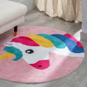 Playmat 100% cotton Unicorn 100 cm 100 x 100 x 1 cm