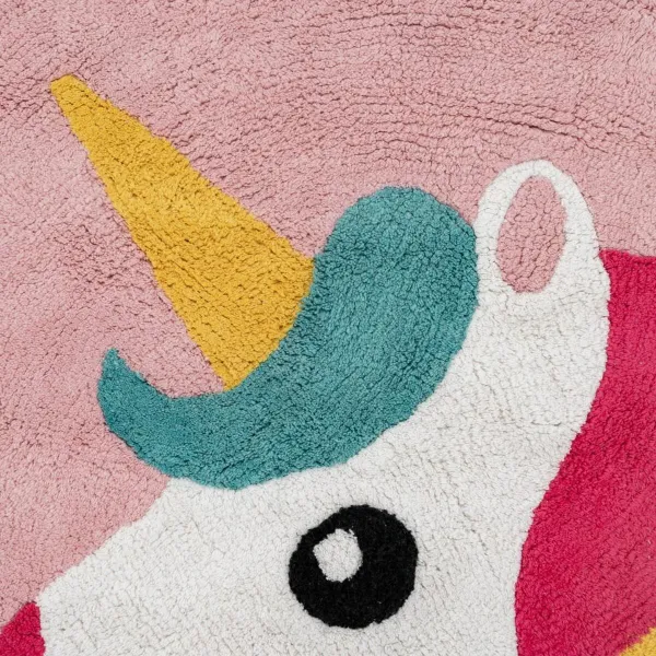 Playmat 100% cotton Unicorn 100 cm 100 x 100 x 1 cm