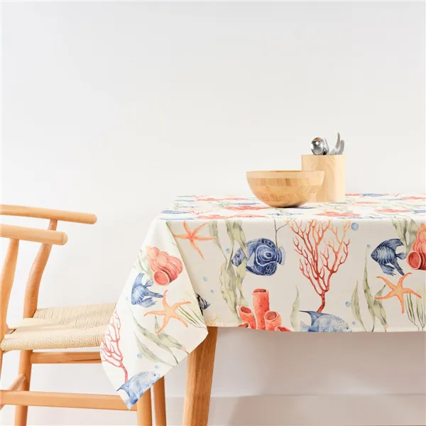 Stain-proof resined tablecloth Belum 0120-413 Multicolour 100 x 150 cm