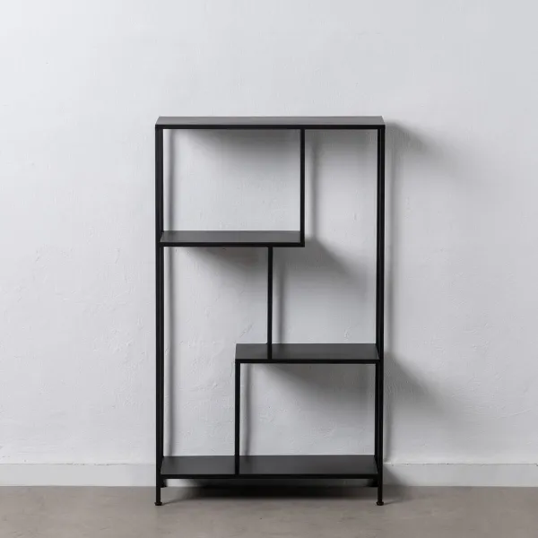 Hyllyt 65 x 25 x 110 cm Musta Metalli