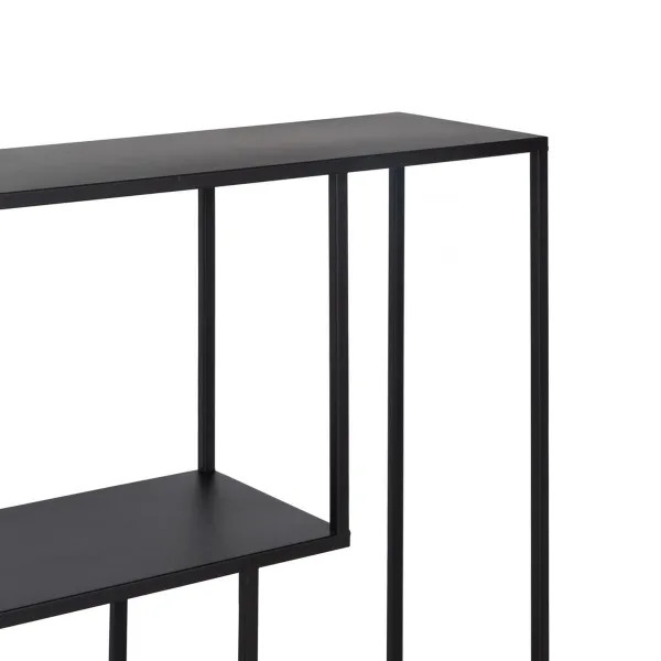 Hyllyt 65 x 25 x 110 cm Musta Metalli