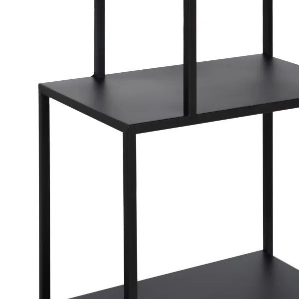 Hyllyt 65 x 25 x 110 cm Musta Metalli