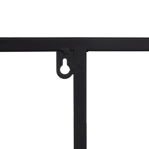 Lentyna 65 x 25 x 110 cm Juoda Metalinis