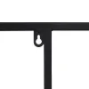 Plaukti 65 x 25 x 110 cm Melns Metāls