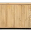 Sideboard MONTMARTRE Black Natural Wood Iron wood and metal Mango wood 170 x 40 x 75 cm