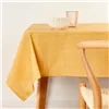 Stain-proof resined tablecloth Belum Liso Mustard 150 x 150 cm