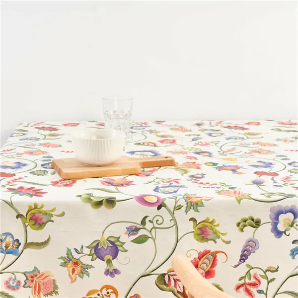 Stain-proof resined tablecloth Belum ALISHA 1 Multicolour 200 x 150 cm