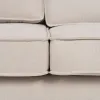 Диван 163 x 87 x 90 cm Синтетическая ткань Бежевый Металл