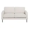 Диван 163 x 87 x 90 cm Синтетическая ткань Бежевый Металл