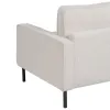 Диван 163 x 87 x 90 cm Синтетическая ткань Бежевый Металл