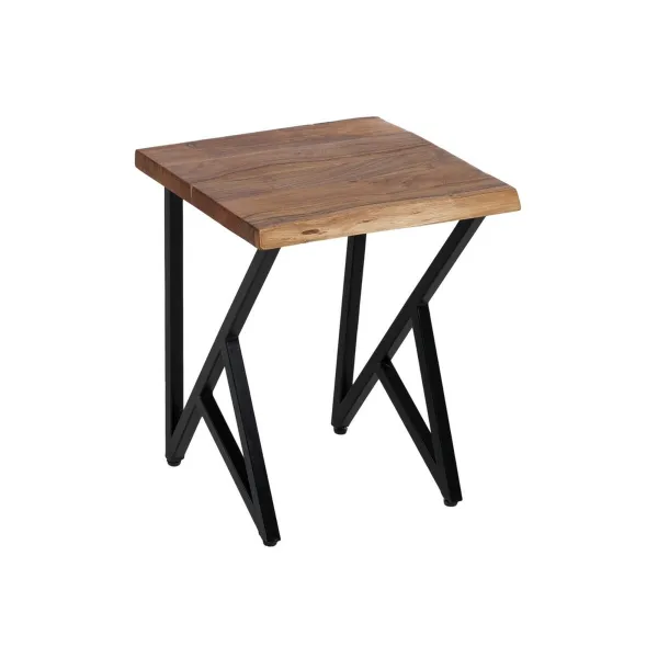 Set of furniture Black Natural 107 x 36 x 77 cm