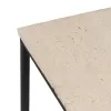 Вспомогательный стол 45 x 35 x 63,5 cm Коричневый Кремовый Мрамор Железо (2 штук)