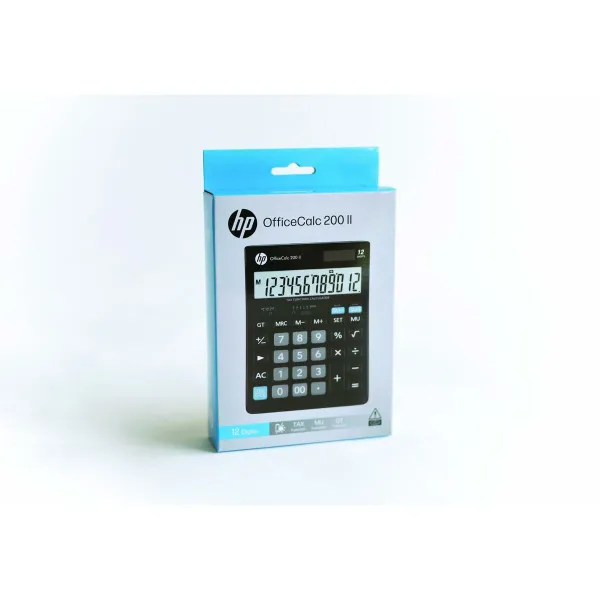 Calculator HP HPKOC108 Black Plastic