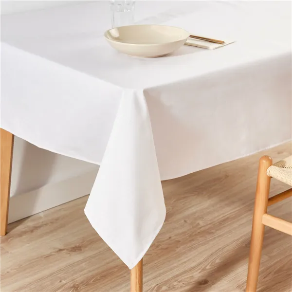 Tablecloth Belum Liso White 180 x 300 cm