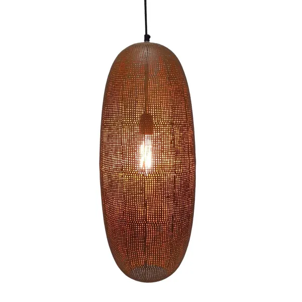 Потолочный светильник Позолоченный Металл 25 x 25 x 60 cm