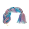 Синтетические волосы омбре синий/фиолетовый Soulima 21366