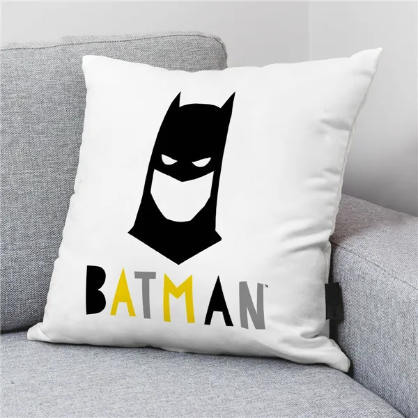 Cushion cover Batman Batmask A Multicolour 45 x 45 cm