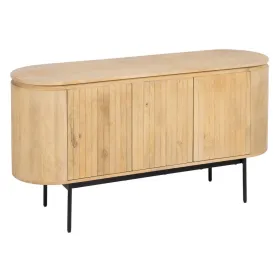 Indauja MONTMARTRE Juoda Natūralus Geležis Mango mediena 140 x 40 x 75 cm