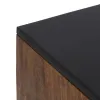 Hall ABNER Brown Black 110 x 40 x 76 cm
