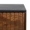 Hallipöytä ABNER Ruskea Musta 110 x 40 x 76 cm