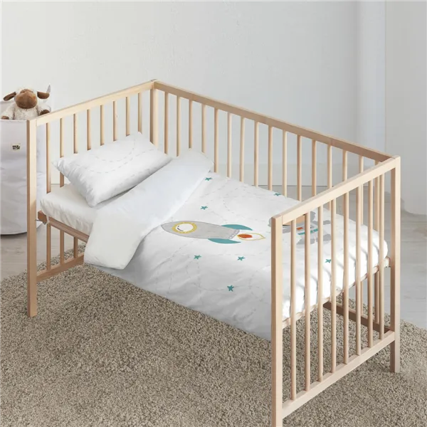 Cot Quilt Cover Kids&Cotton Elm 100 x 120 cm