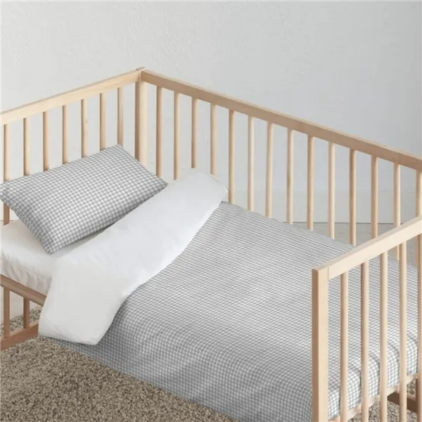 Cot Quilt Cover Kids&Cotton Vichy 115 x 145 cm