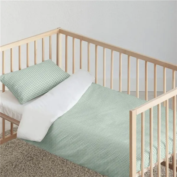 Cot Quilt Cover Kids&Cotton Vichy 115 x 145 cm