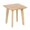 Set of 3 tables Natural 110 x 50 x 45 cm