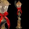 Светодиодный фонарь Разноцветный Позолоченный Рождество 20 x 20 x 90 cm