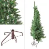 Jaungada eglīte Zaļš PVC Metāls Polietilēns 180 cm