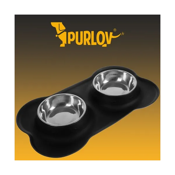 Double bowl - 450ml Purlov 21632