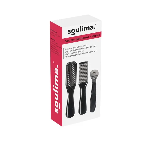 Pedikiūro rinkinys - 30 vnt. Soulima 21447