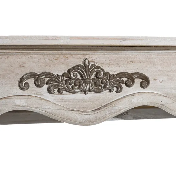 Fireplace White Fir wood MDF Wood 116 x 20 x 102 cm 82 x 77 cm