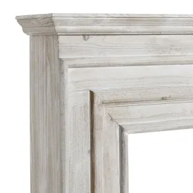 Fireplace White Fir wood MDF Wood 117 x 20 x 102 cm