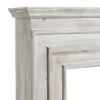 Fireplace White Fir wood MDF Wood 117 x 20 x 102 cm