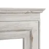 Fireplace White Fir wood MDF Wood 117 x 20 x 102 cm