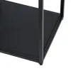Hyllyt SQUARE Musta Teräs 100 x 30 x 81 cm
