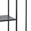 Hyllyt SQUARE Musta Teräs 100 x 30 x 81 cm