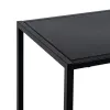 Hyllyt SQUARE Musta Teräs 100 x 30 x 81 cm