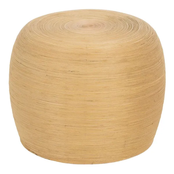 Sivupöytä Beige Bambu 49,5 x 49,5 x 37,5 cm