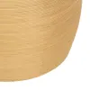 Sivupöytä Beige Bambu 49,5 x 49,5 x 37,5 cm