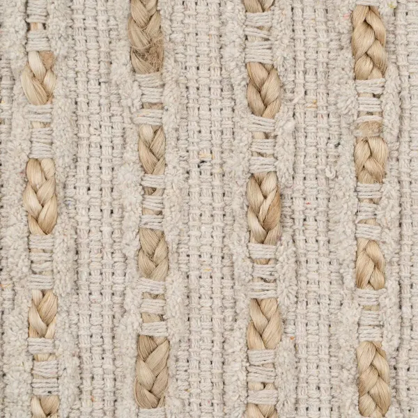 Ковер Белый Натуральный 70 % хлопок 30 % Джут 160 x 230 cm