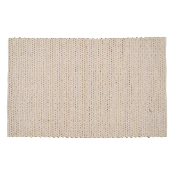 Matto Valkoinen Luonnollinen 70 % puuvillaa 30 % Juutti 200 x 290 cm