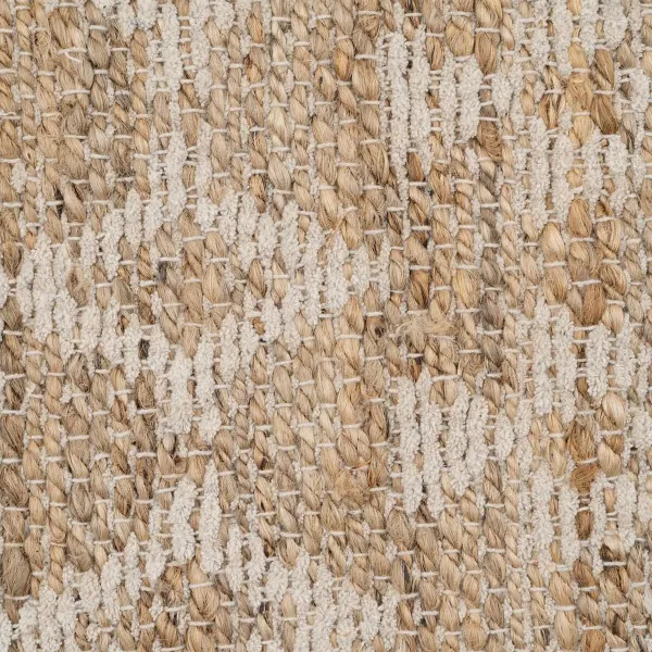 Matto Valkoinen Luonnollinen 60 % Puuvillaa Juutti 170 x 70 cm